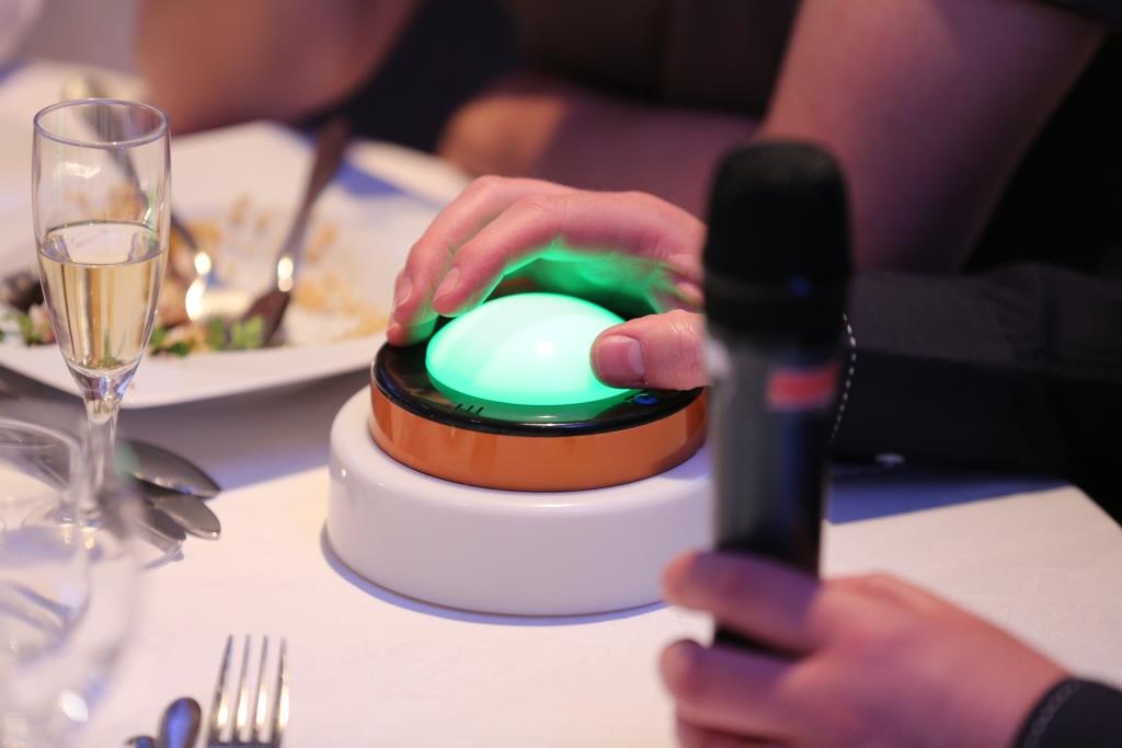 Quiz buzzer micro à table DJ Concept